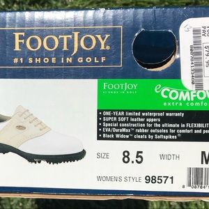 Ladies Footjoy golf shoes. Size 8.5. Great condition!
